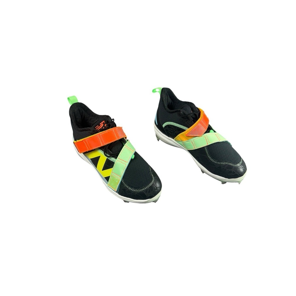 NEW BALANCE Lindor 2 Baseball Cleats Unisex M5 W6.5 Black Metal LMLINDK2 NWOB